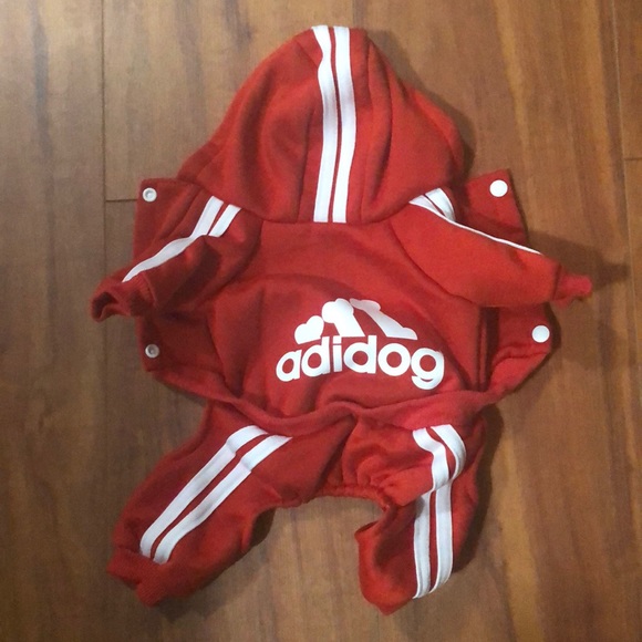 adidas dog sweatsuit